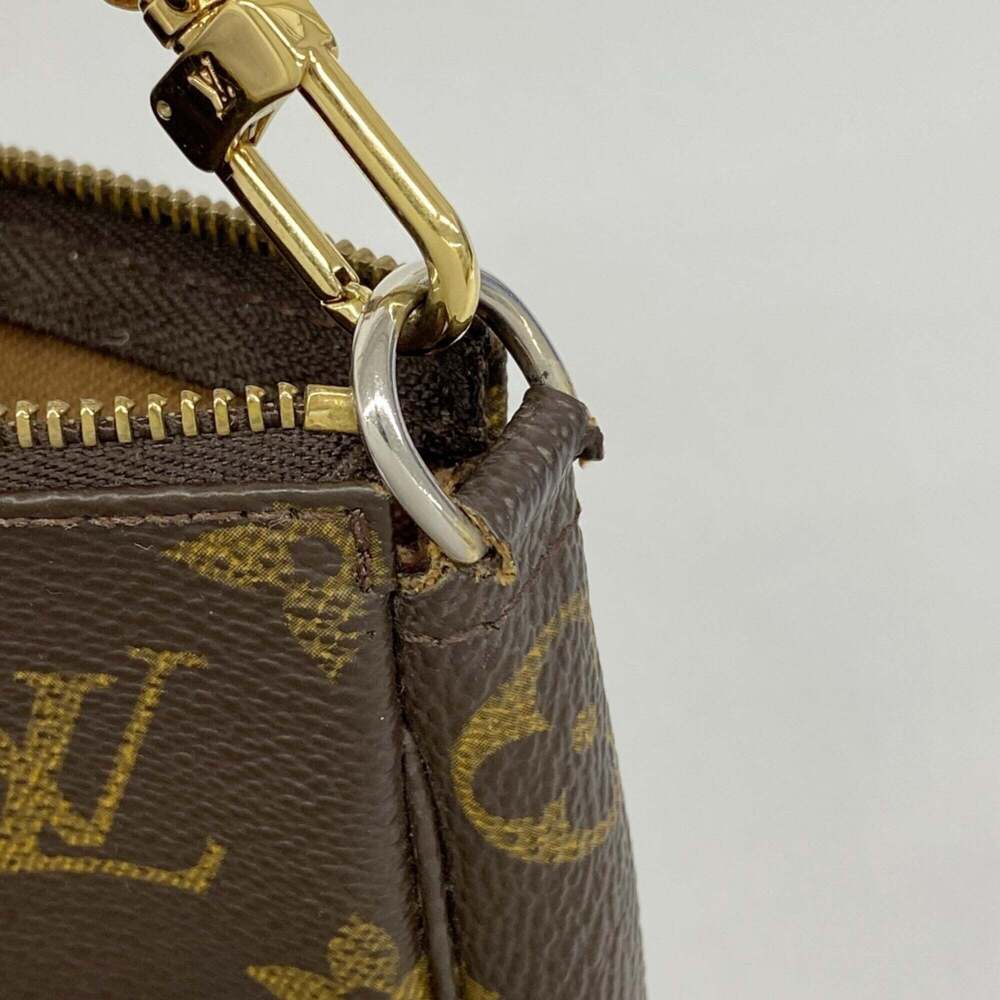 LOUIS VUITTON Brown Monogram Pochette Pouch - Picture 6 of 10